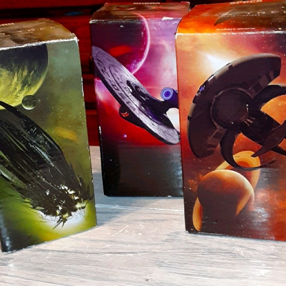 Star Trek collectors glasses